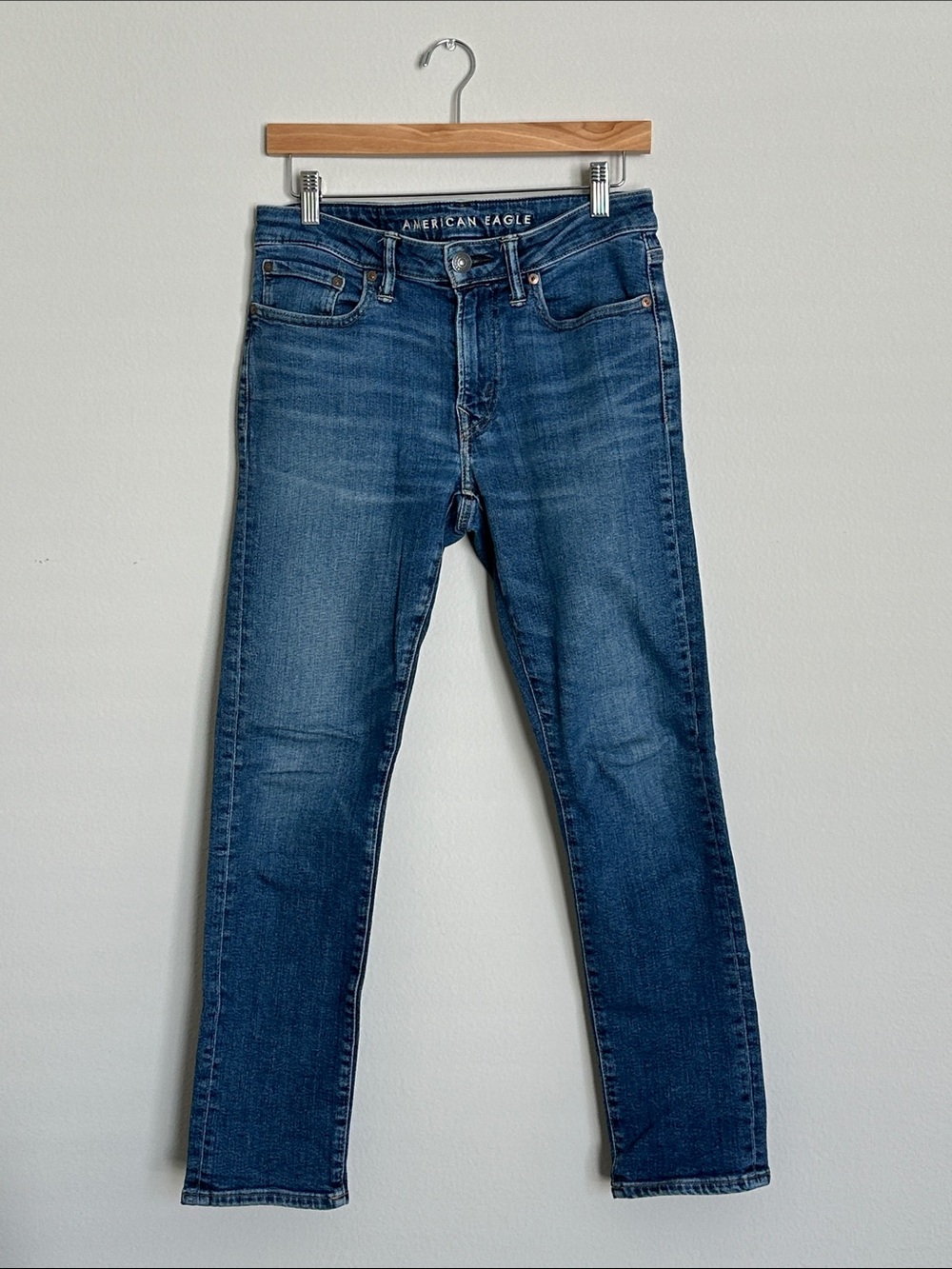 American Eagle Medium Blue Slim Jeans